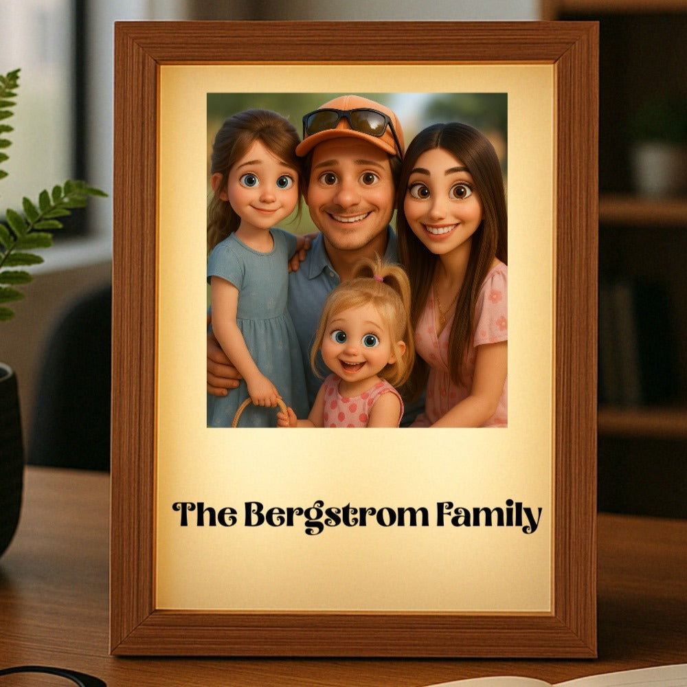 Animated Family Photo Light Box
