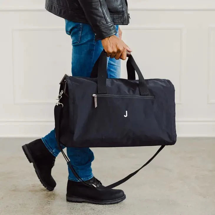 Unique Personalized Embroidered Garment Bag Customized Duffel Bags Gifts for Men by Groovy Guy