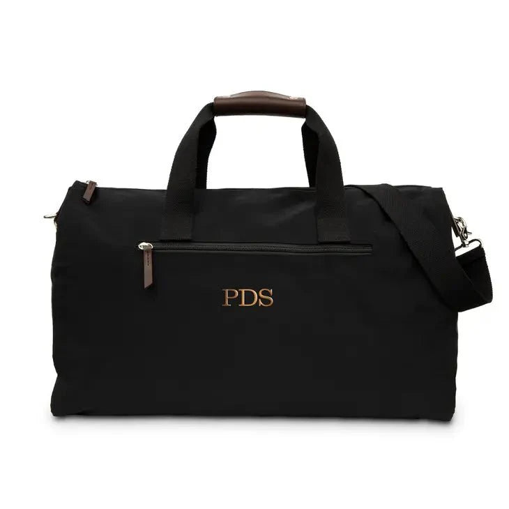 Unique Personalized Embroidered Garment Bag Customized Duffel Bags Gifts for Men by Groovy Guy