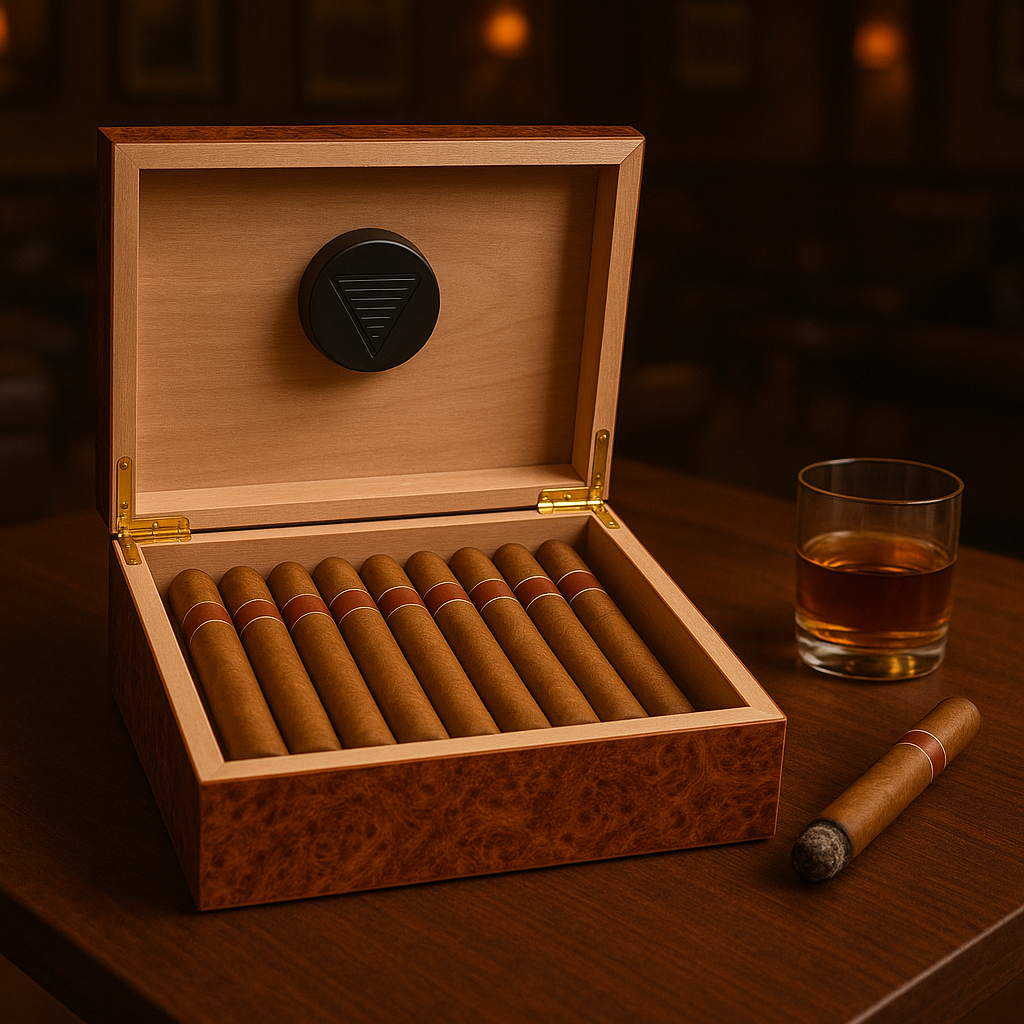 Personalized Fine Cigar Humidor