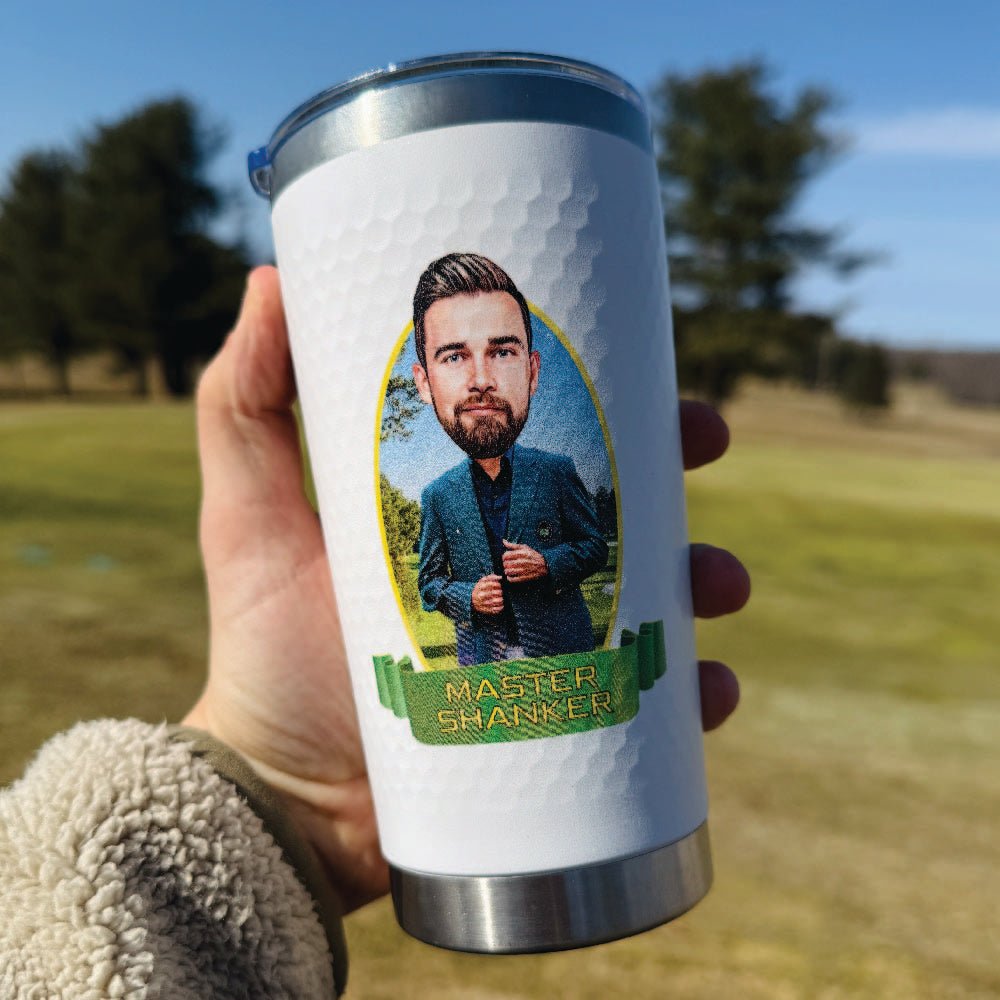Green Jacket Jokester Tumbler