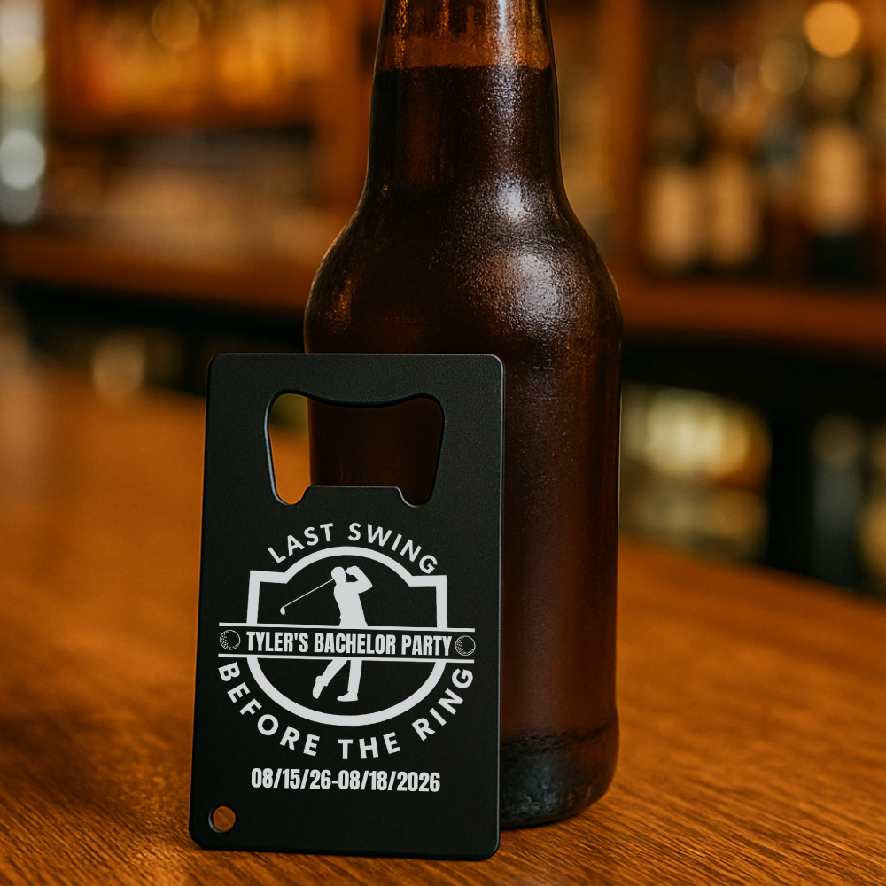 Bachelor Party Bottle Opener