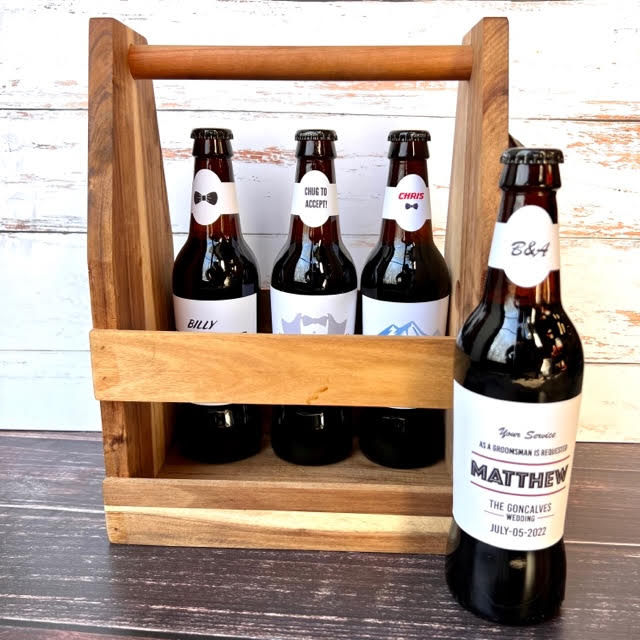Unique Personalized The Brew Master Customized Groomsmen Gifts Gifts for Men by Groovy Guy