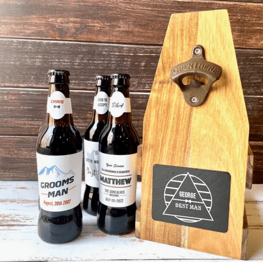 Unique Personalized The Brew Master Customized Groomsmen Gifts Gifts for Men by Groovy Guy