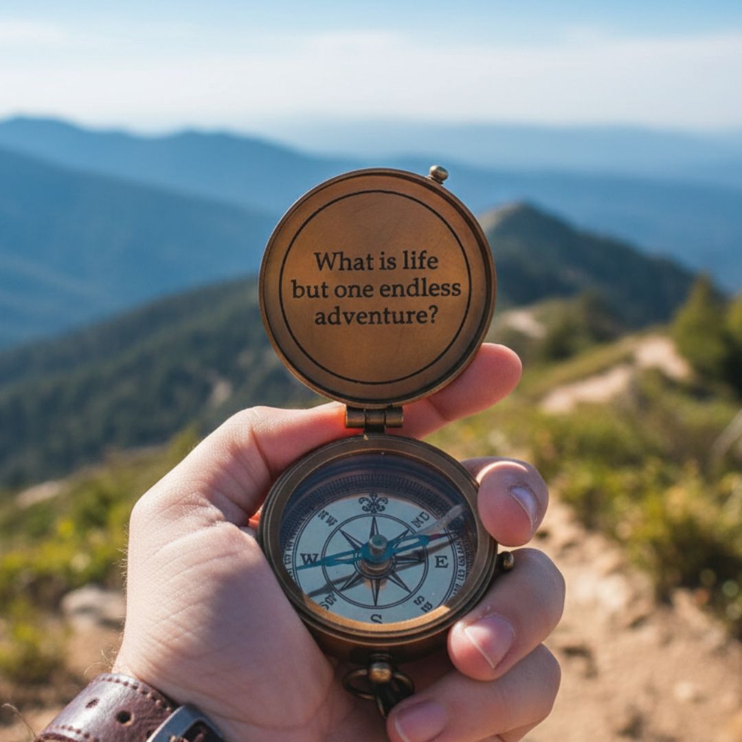 Custom Groomsmen Compass