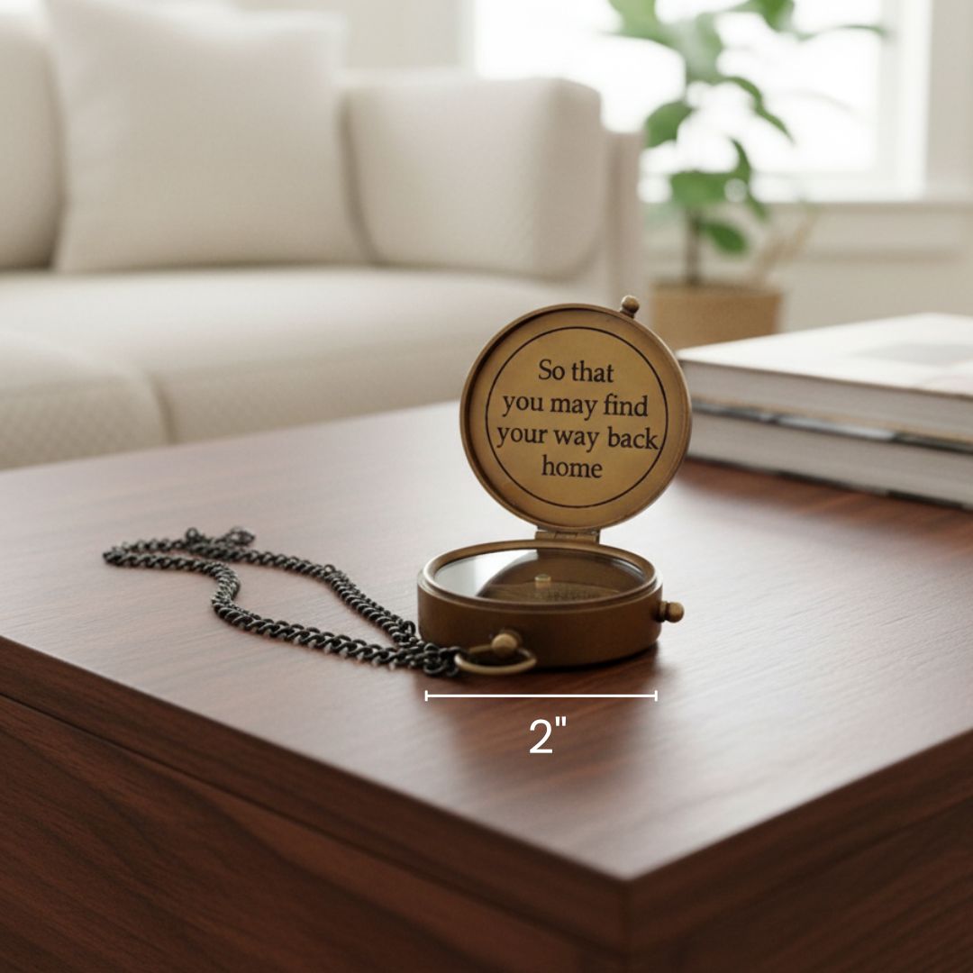 Custom Groomsmen Compass