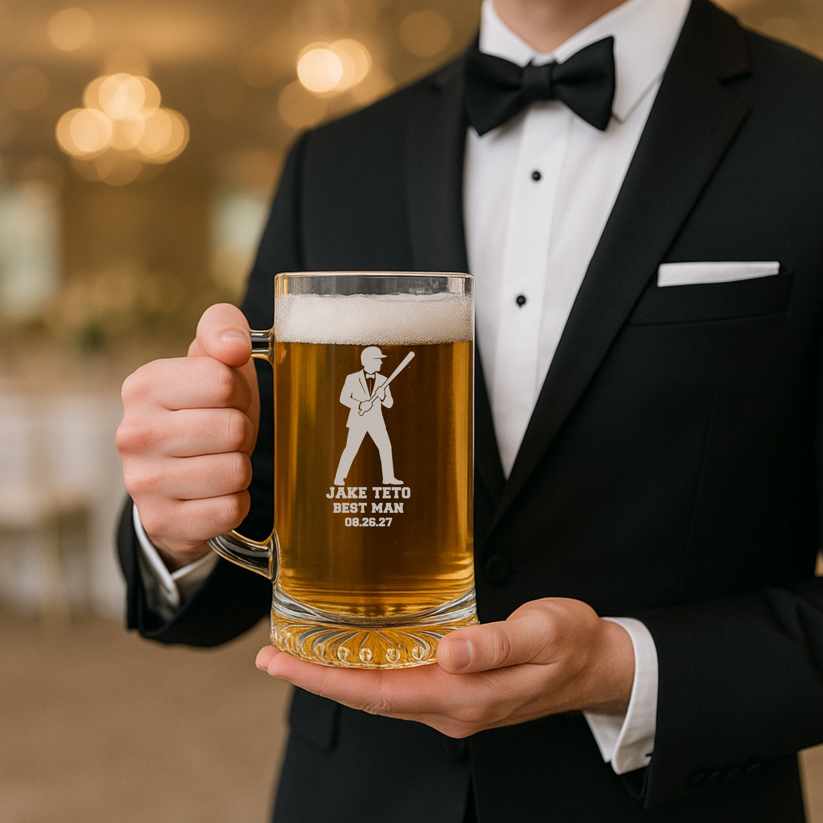 Pinch Hitter Groomsmen Mug