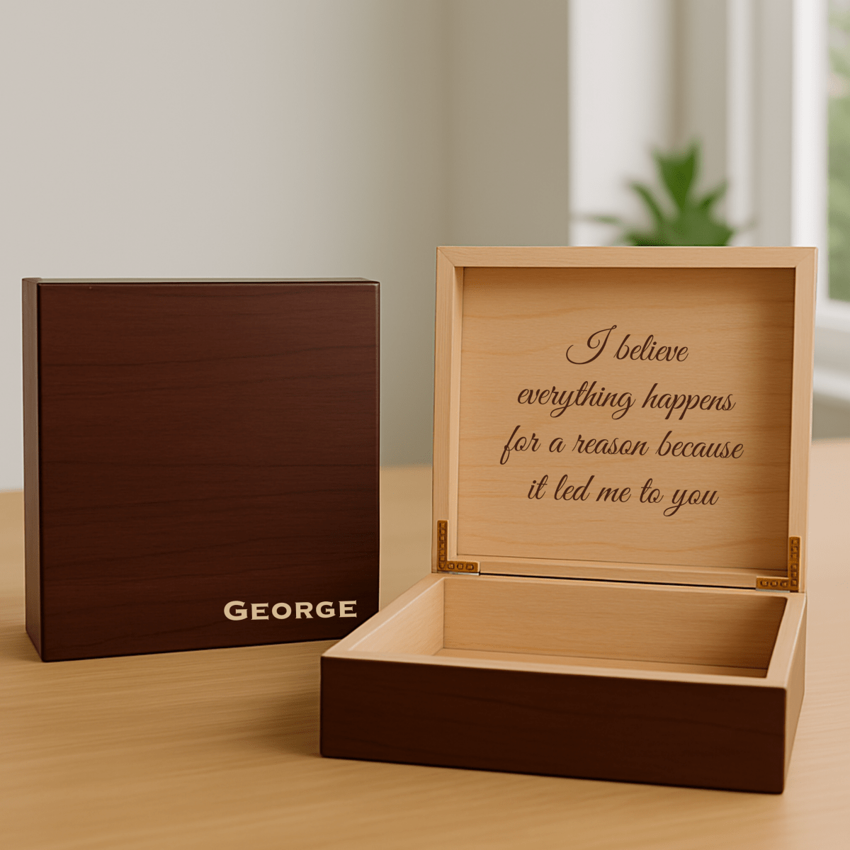 Unique Personalized Personalized Men&#39;s Wooden Keepsake Box Customized Gift Set Gifts for Men by Groovy Guy