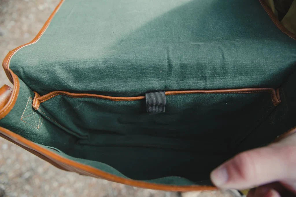 Unique Personalized Working in the Wild Messenger Customized Messenger Bag Gifts for Men by Groovy Guy