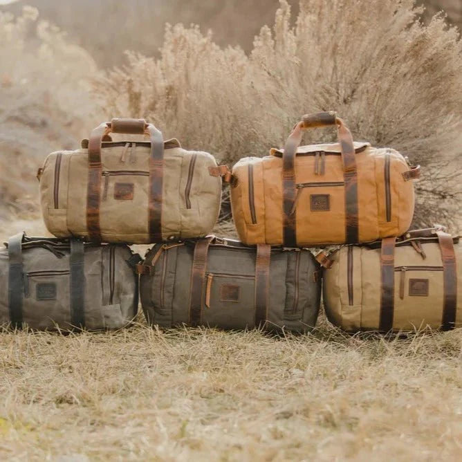 Unique Personalized Excursion Canvas Duffle Customized Duffle Bag Gifts for Men by Groovy Guy