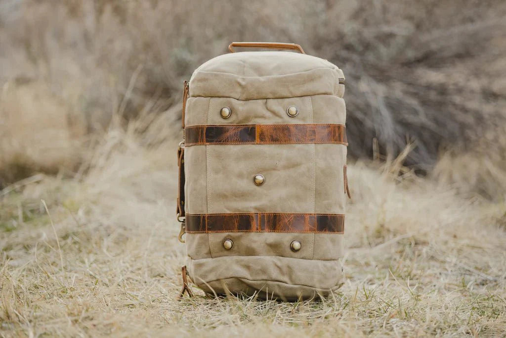 Unique Personalized Excursion Canvas Duffle Customized Duffle Bag Gifts for Men by Groovy Guy