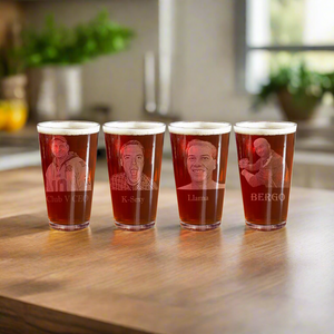Custom Photo Pint Glass