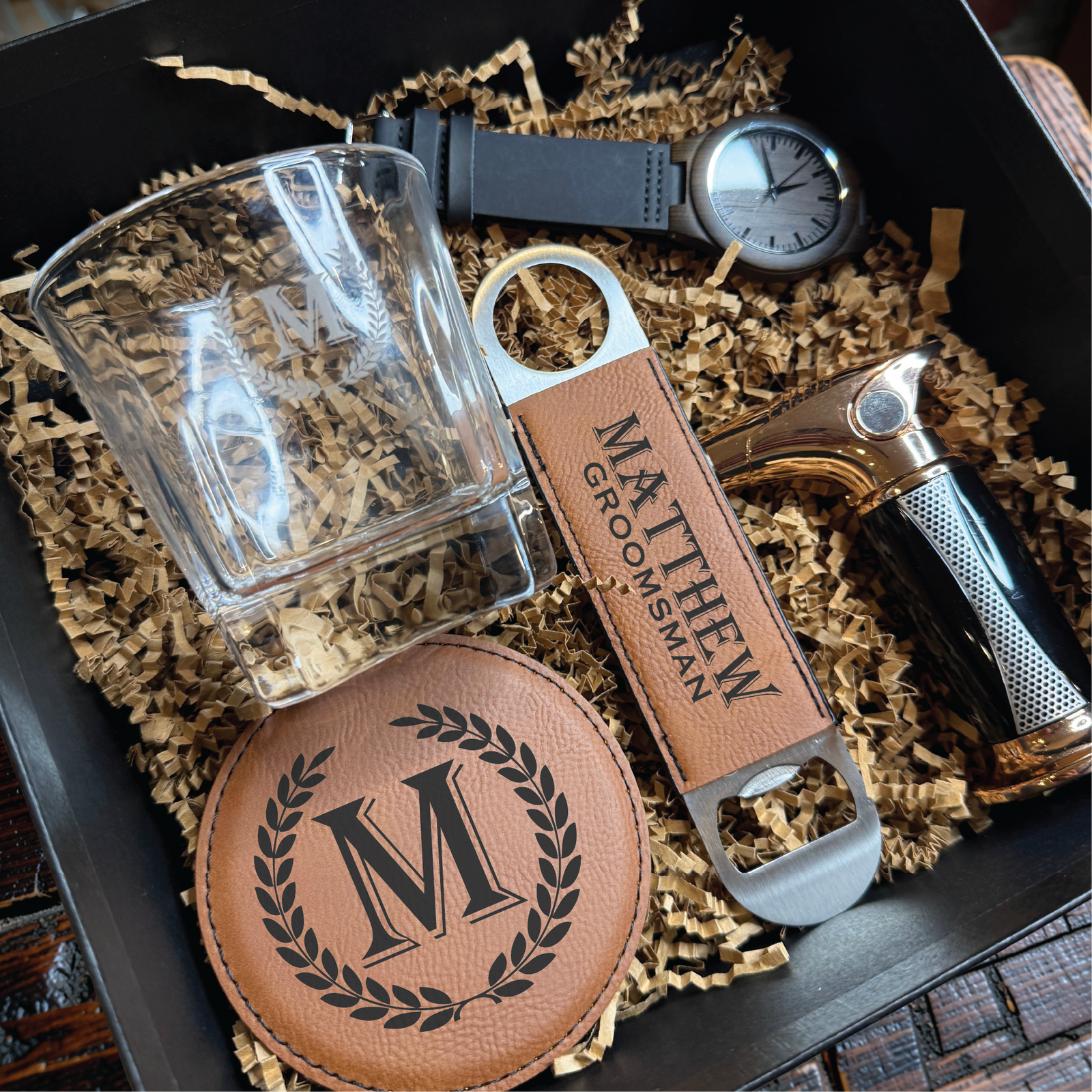 The "After Hours" Groomsmen Gift Box