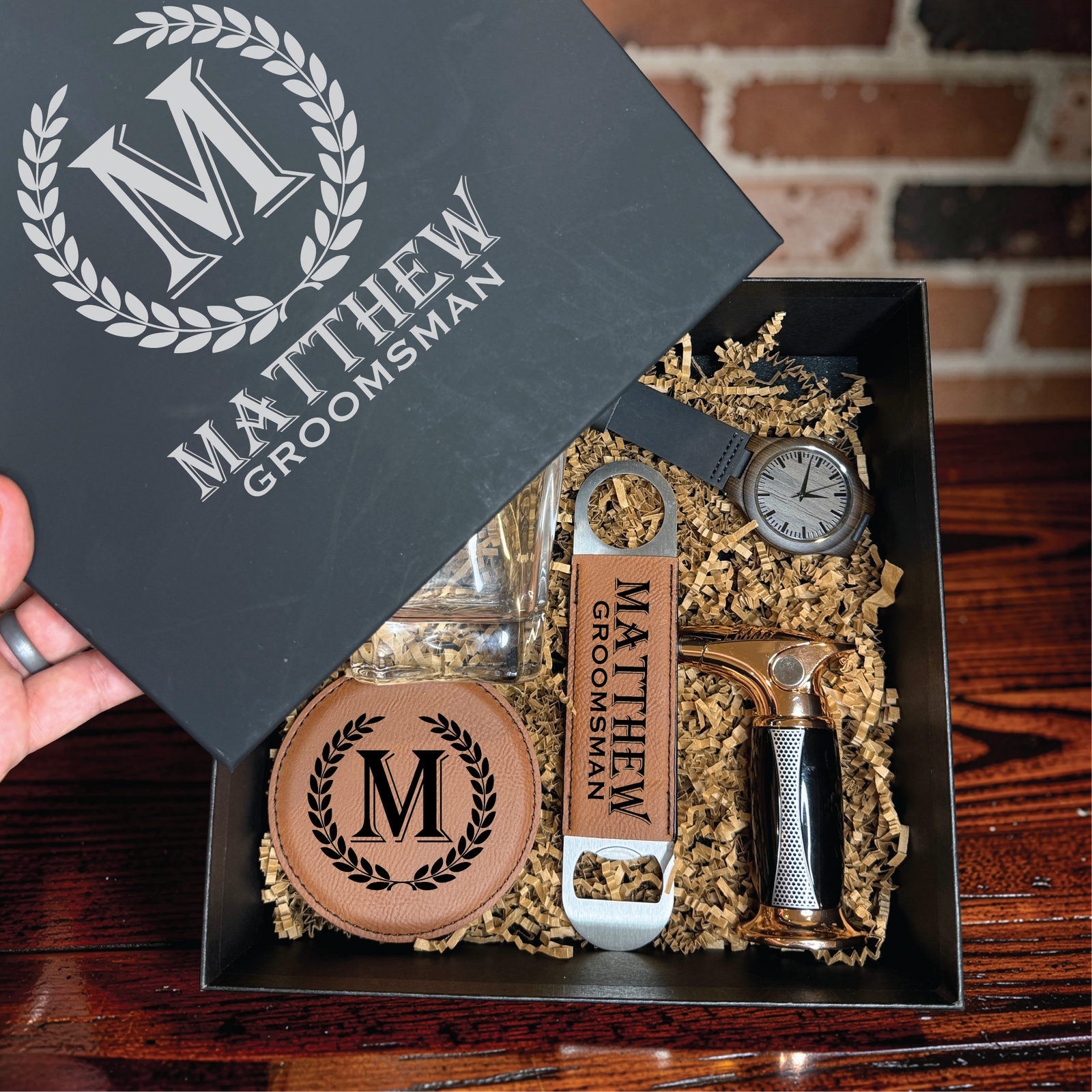 The "After Hours" Groomsmen Gift Box