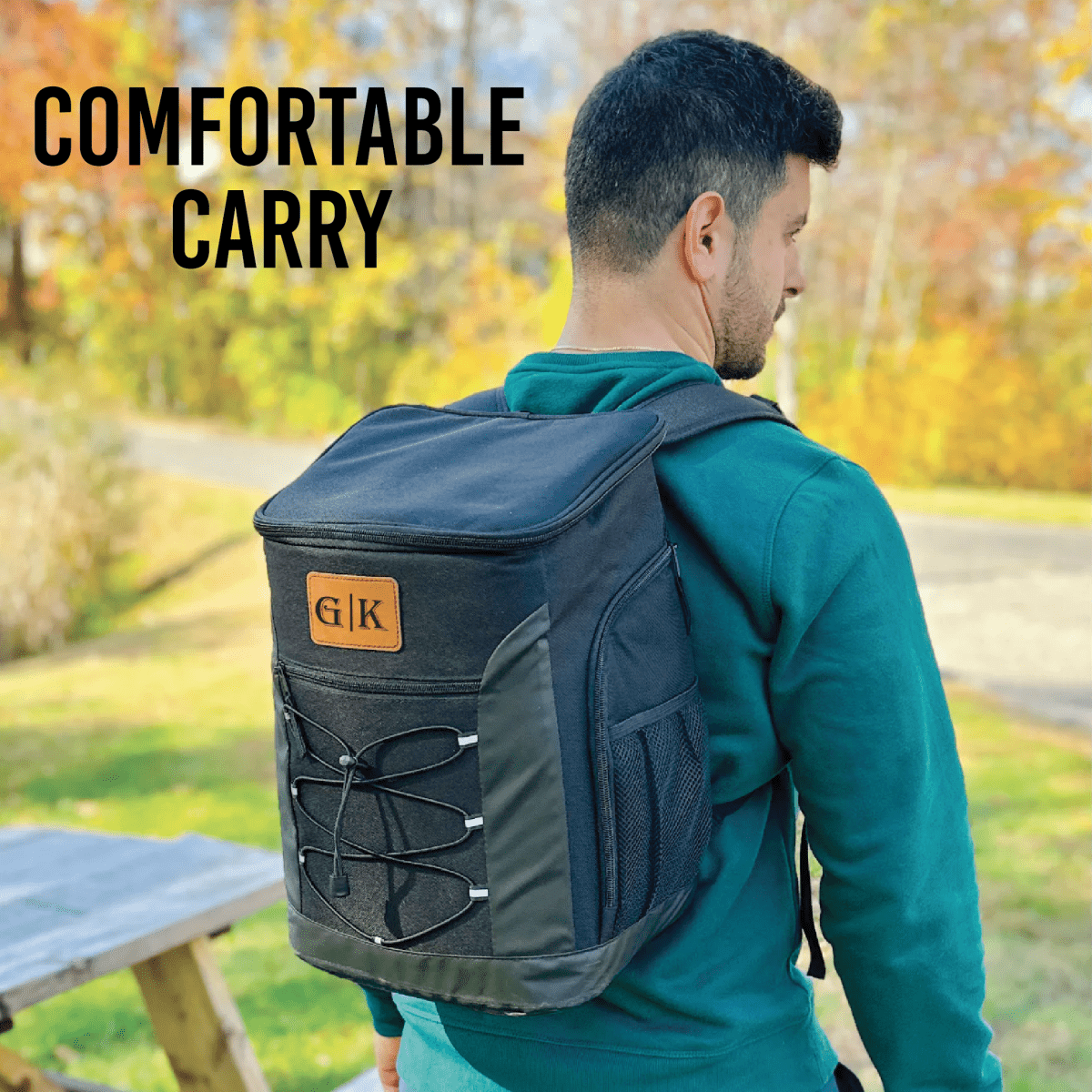 Unique Personalized Adventure Ready Personalized Backpack Cooler Customized Cooler Gifts for Men by Groovy Guy