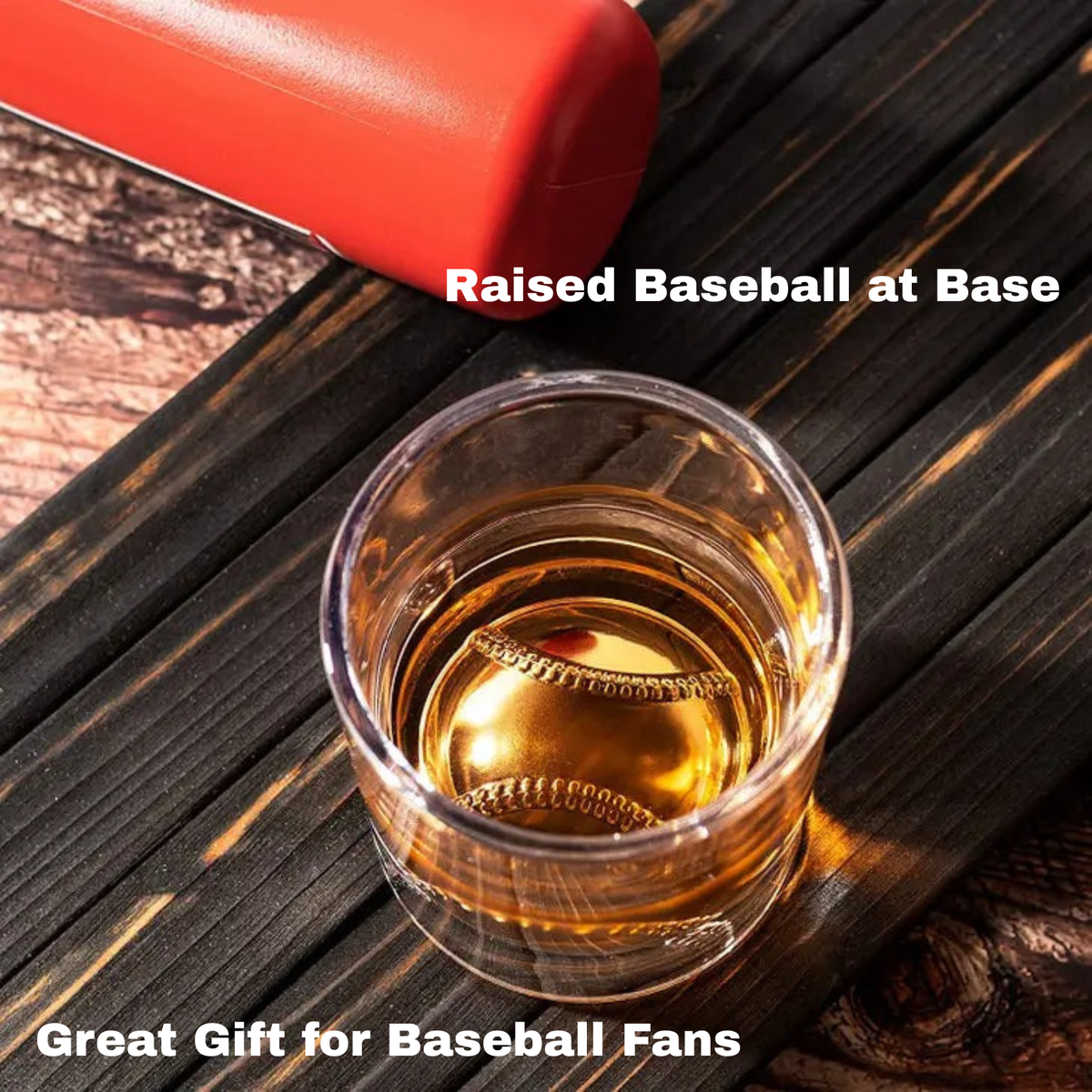 Personalized Baseball Decanter Set