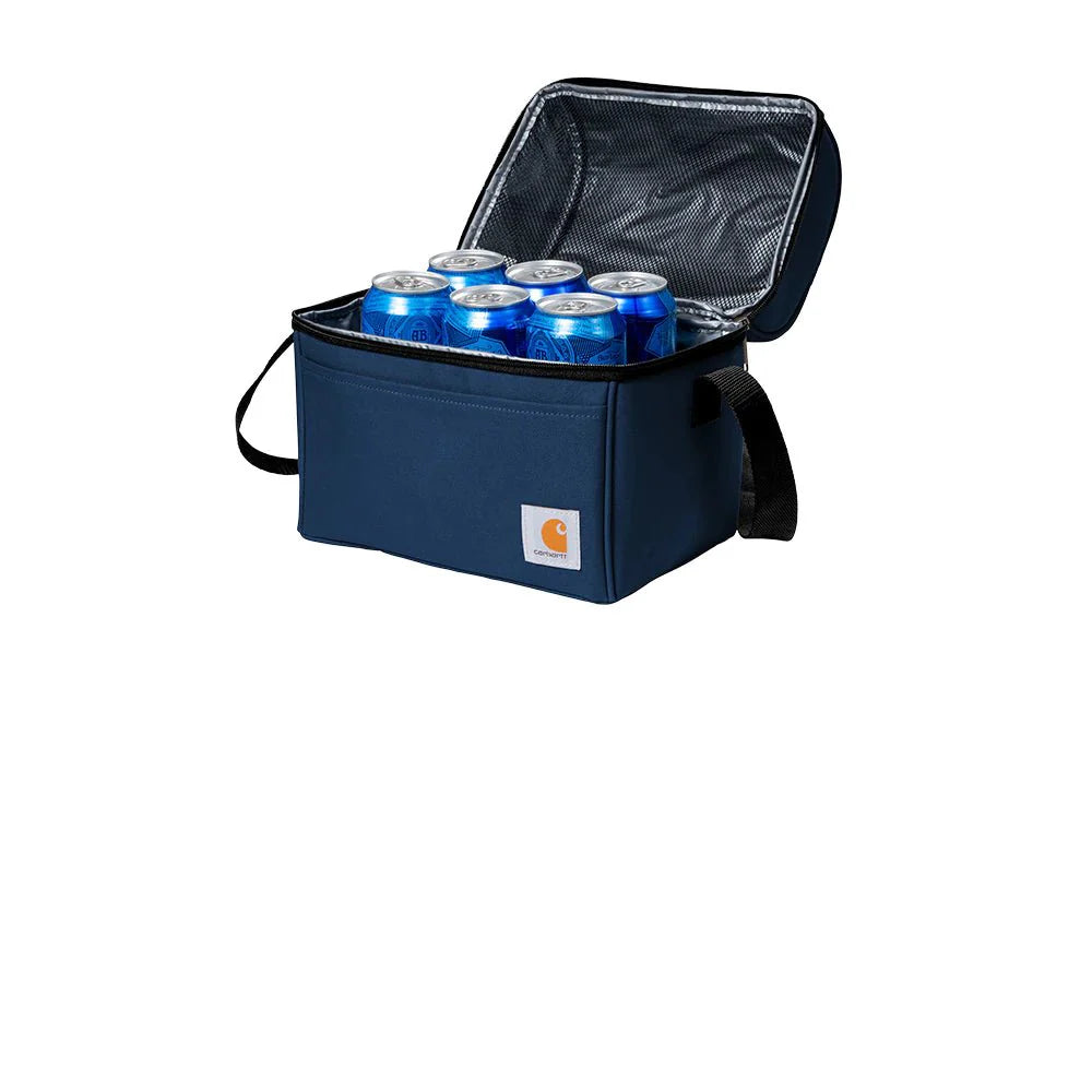 Unique Personalized Carhartt 6 - Can Cooler Customized Cooler Gifts for Men by Groovy Guy