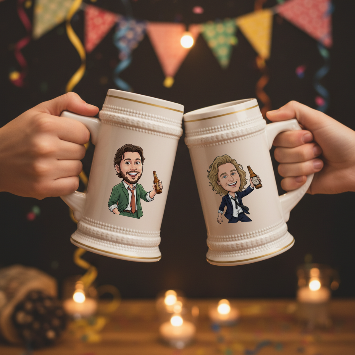 The Mugshot Crew Beer Stein