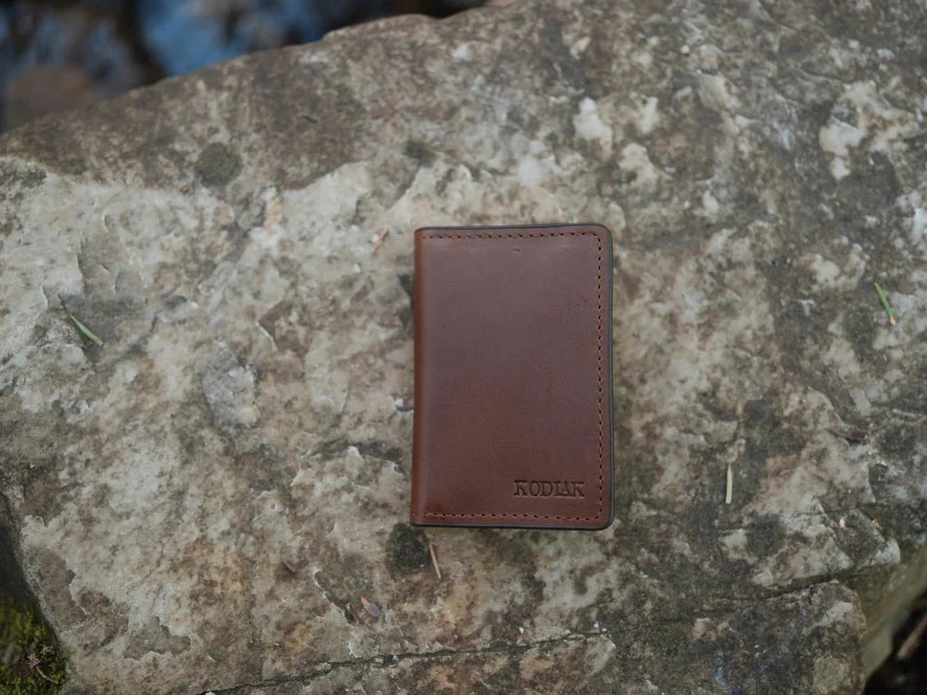 Unique Personalized Minimalist EDC wallet Customized Wallet Gifts for Men by Groovy Guy