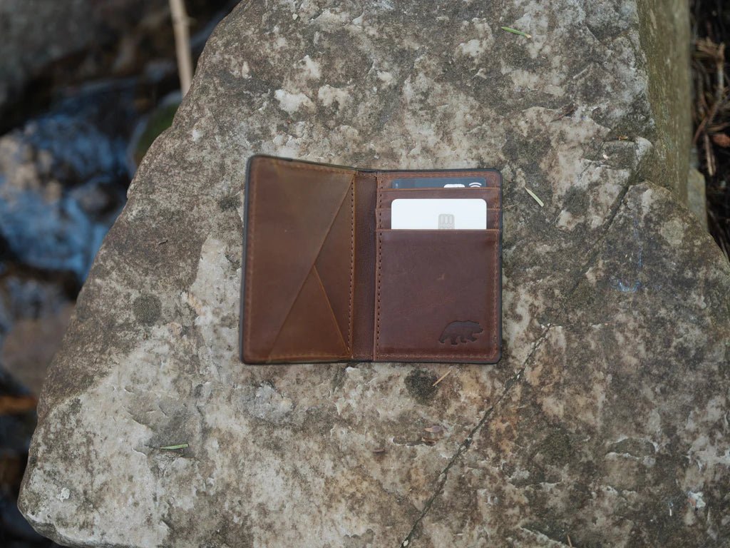 Unique Personalized Minimalist EDC wallet Customized Wallet Gifts for Men by Groovy Guy