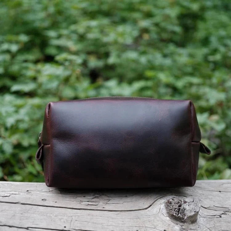 Unique Personalized Kobuk Dopp Kit Customized Man Bags Gifts for Men by Groovy Guy