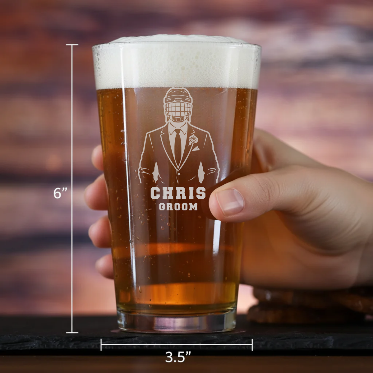 Goon Squad Wedding Pint