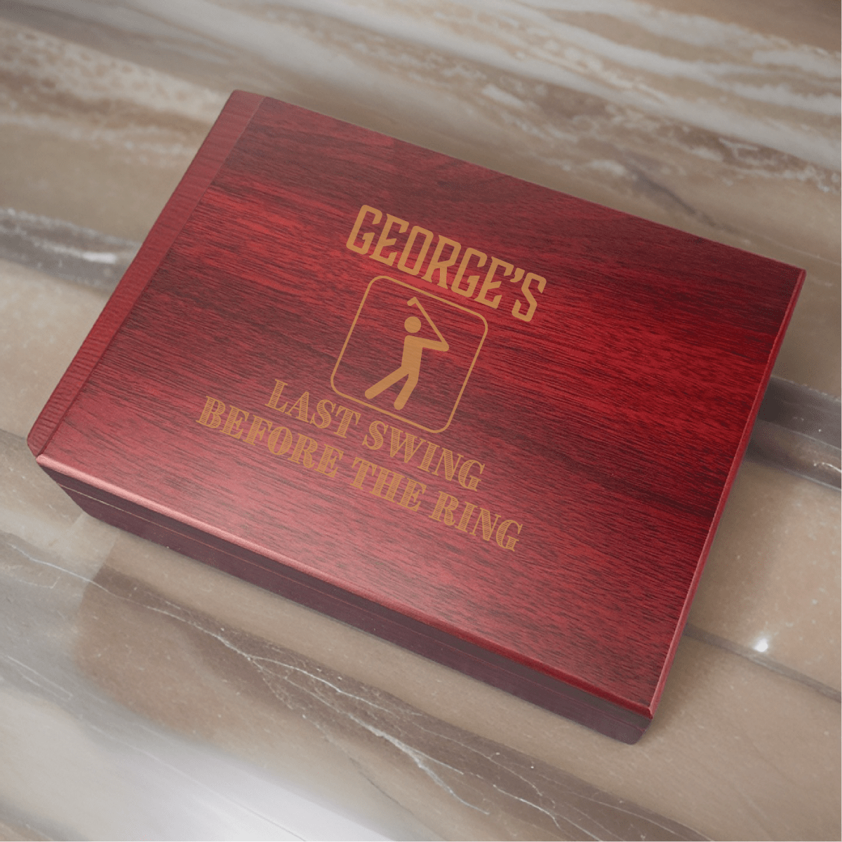 Unique Personalized Bachelor Golf Affair Customized Golf Gifts for Men by Groovy Guy