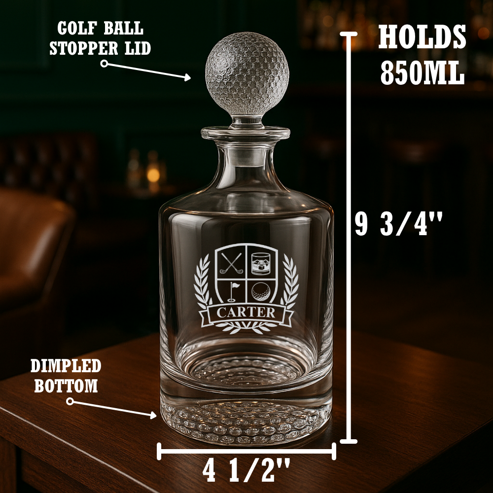 The Green Jacket Whiskey Decanter