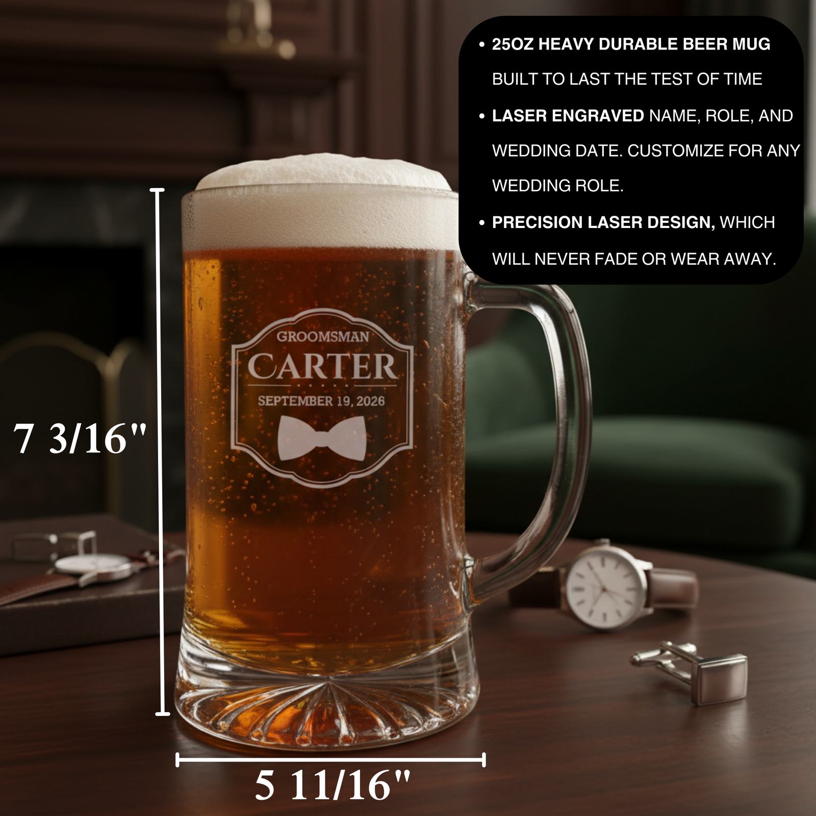 Groomsmen Custom Brew Mug