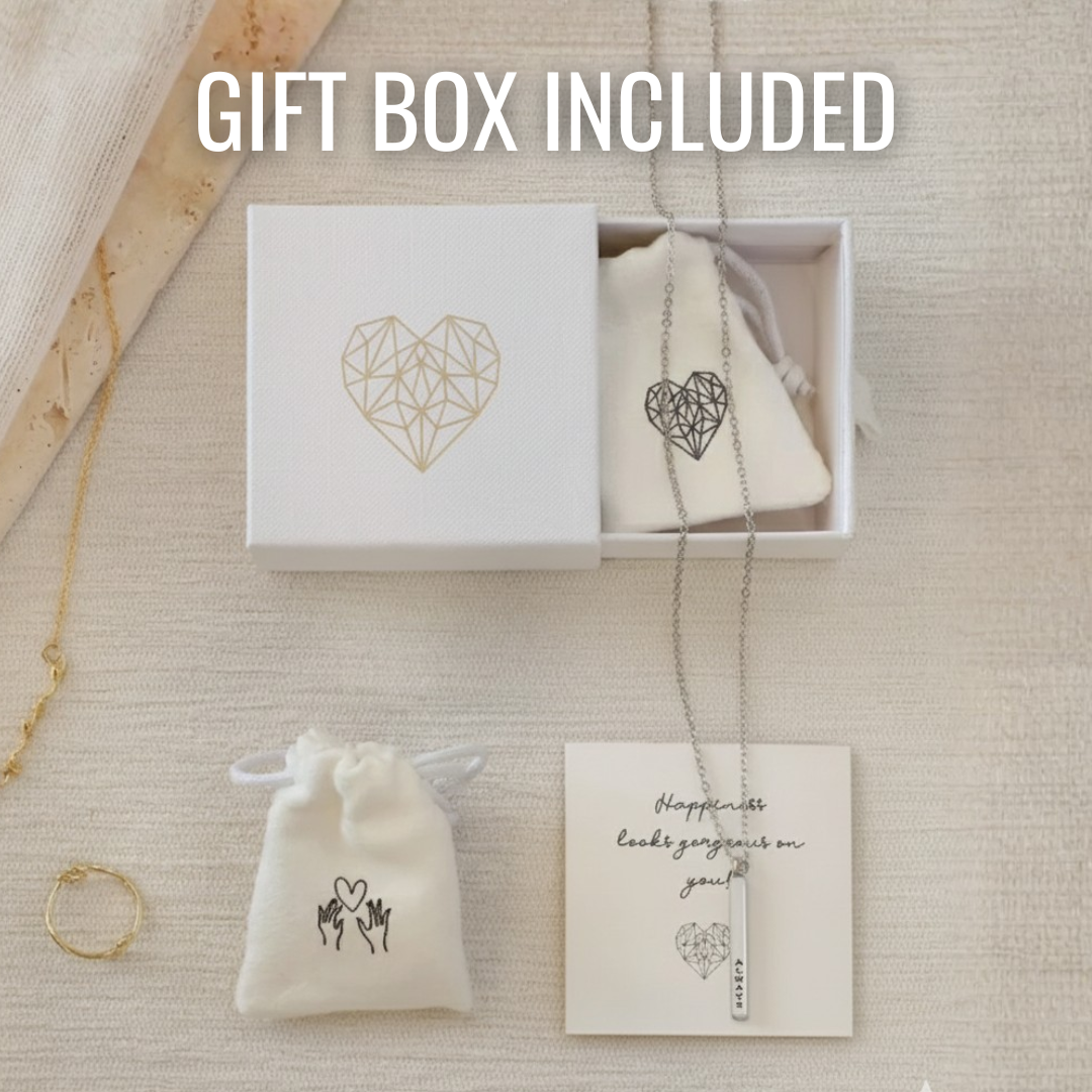 Sterling Silver Bar Necklace