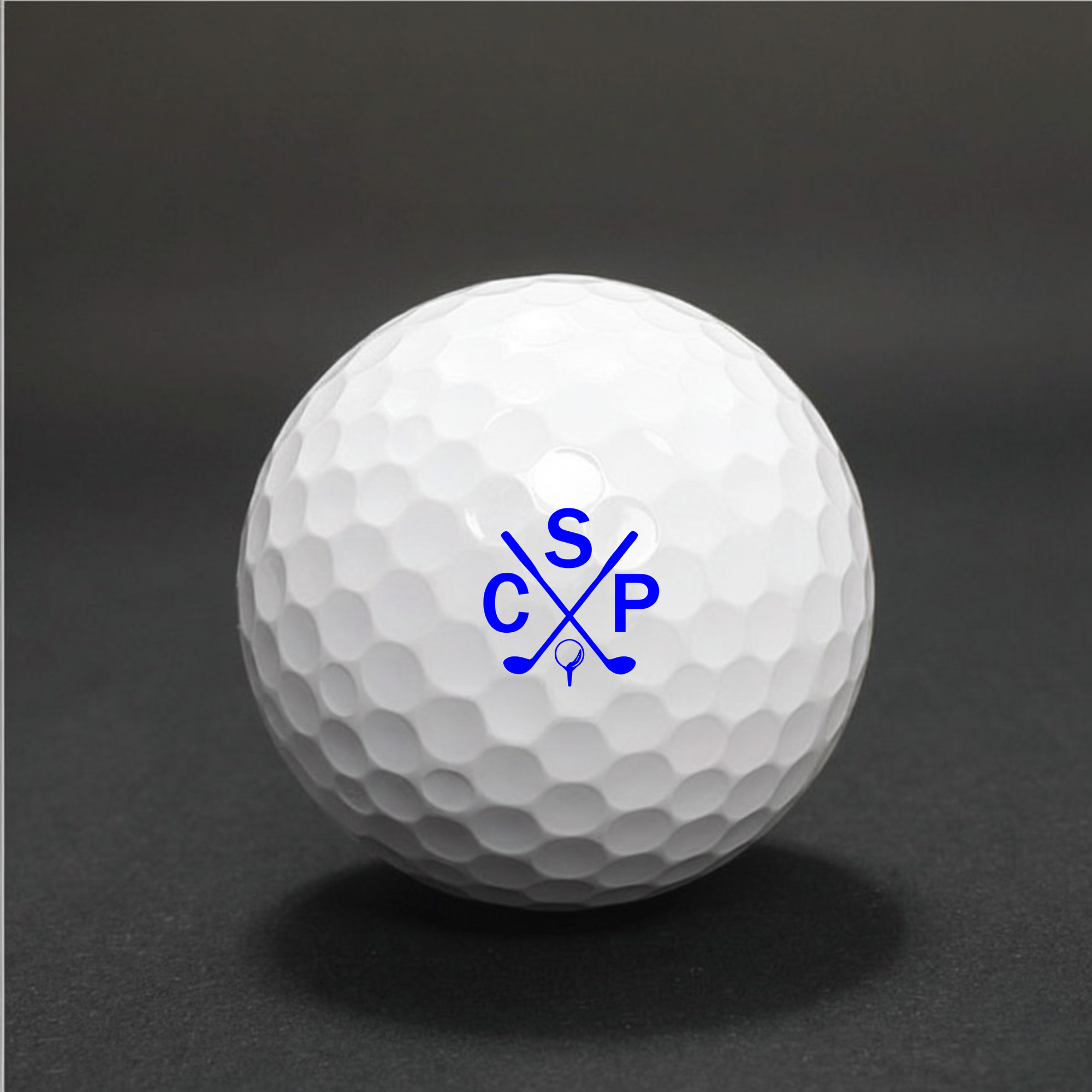 Wooden Golf Ball Stamp