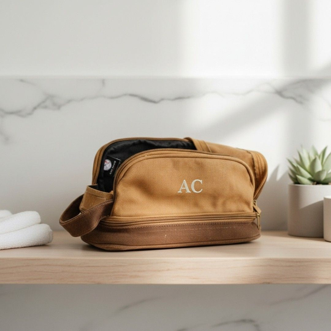 Personalized Traveler's Toiletry Bag