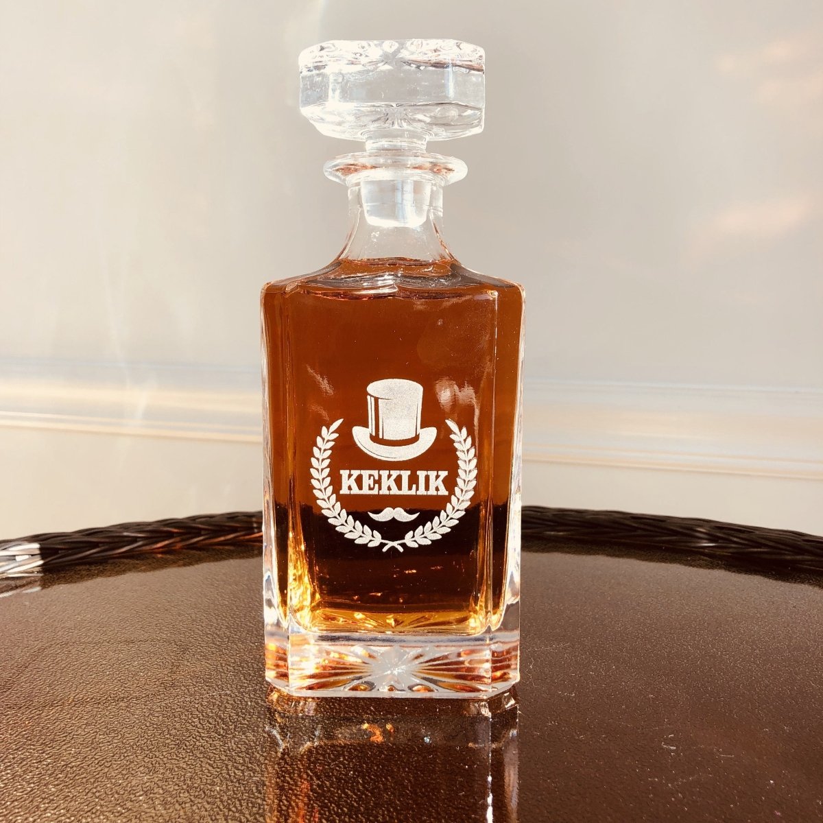 Custom Decanter Set - Engraved Personalized Decanter