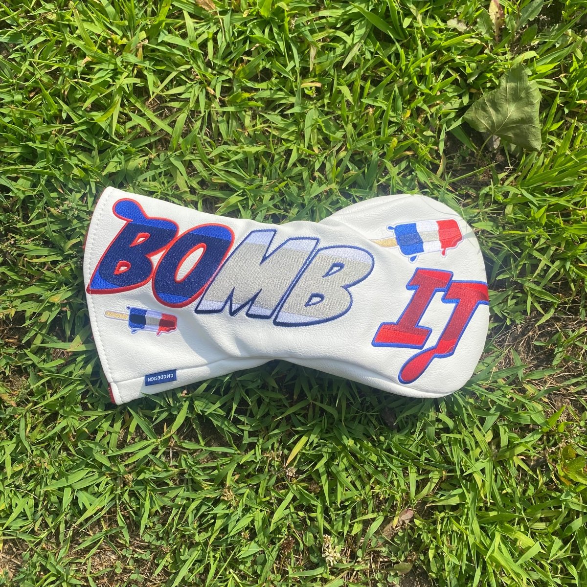 Unique Personalized Bomb It Head Cover Customized Golf Gifts for Men by Groovy Guy