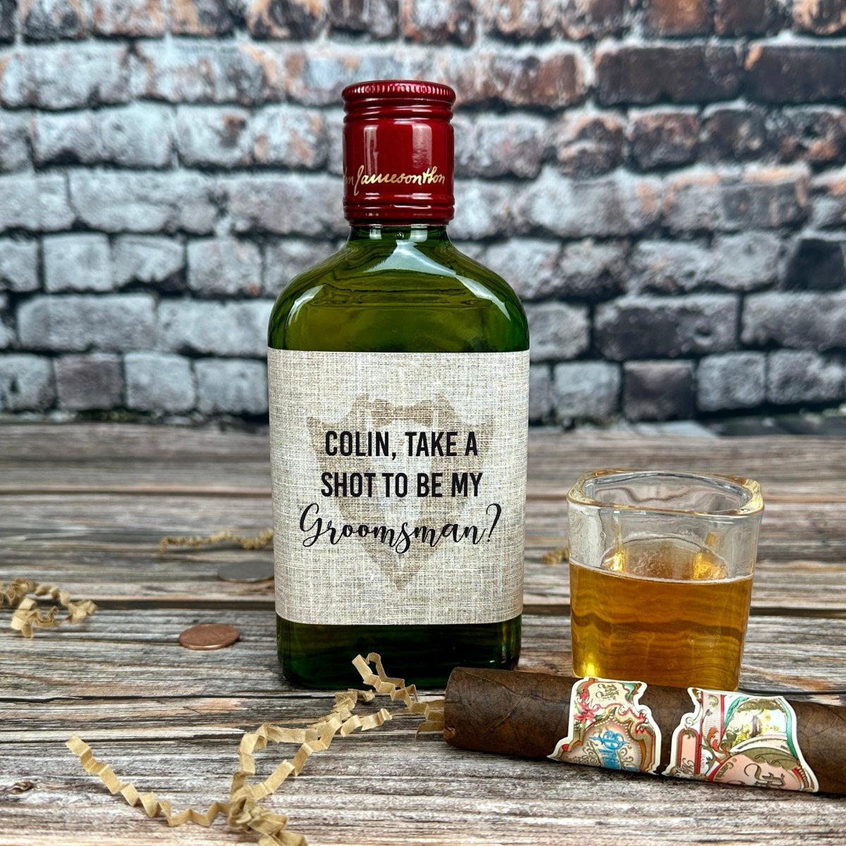 Unique Personalized Shoot For A Yes Customized Personalized Groomsmen Gifts Gifts for Men by Groovy Guy