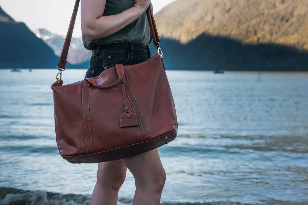 Unique Personalized Katmai Weekender Duffel Customized Duffle Bag Gifts for Men by Groovy Guy