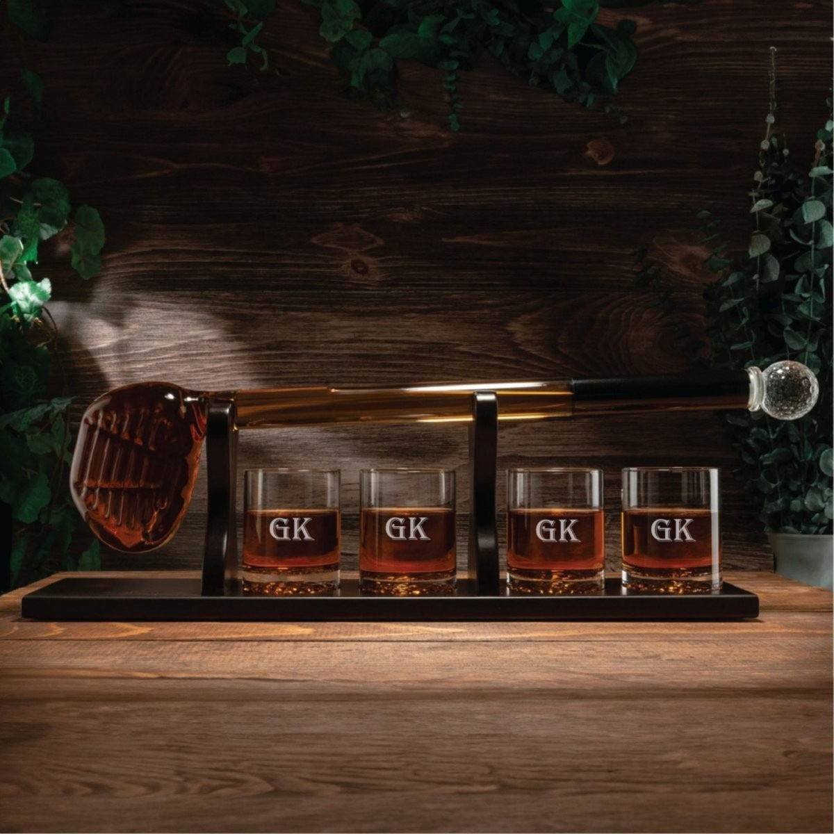 Golf Custom Golf Club Whiskey Decanter by Groovy Groomsmen Gifts