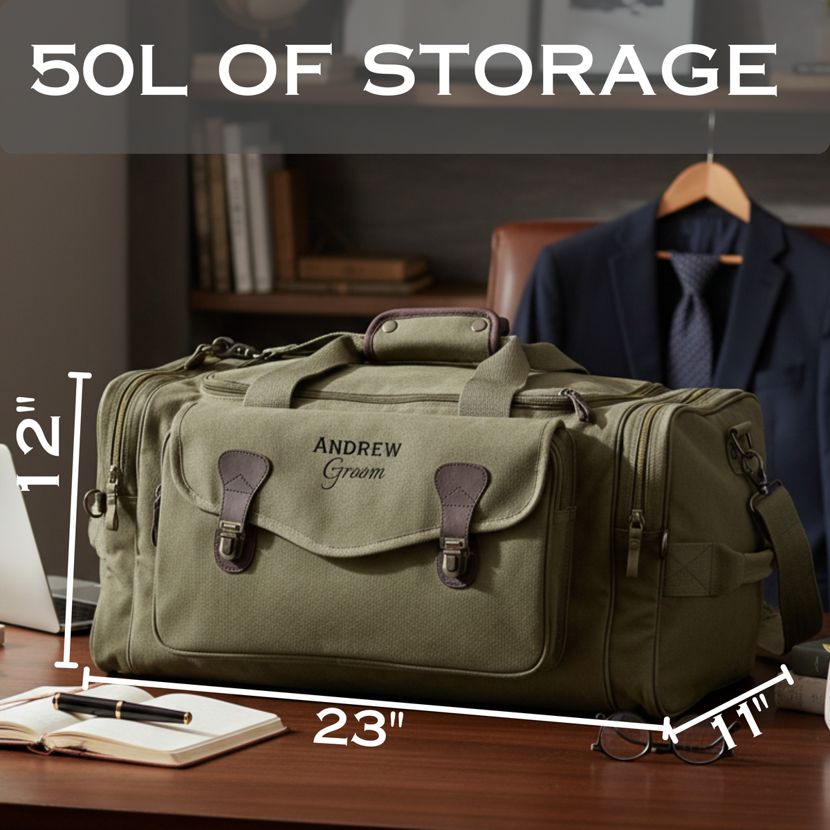 Groomsmen Duffle Bag