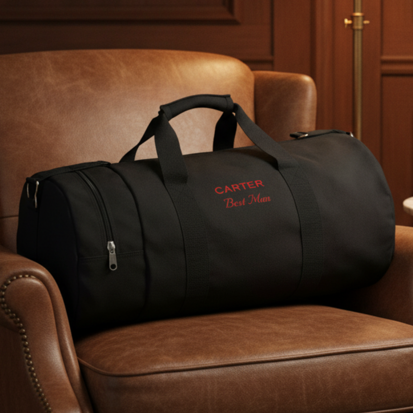 Canvas Groomsman's Getaway Bag