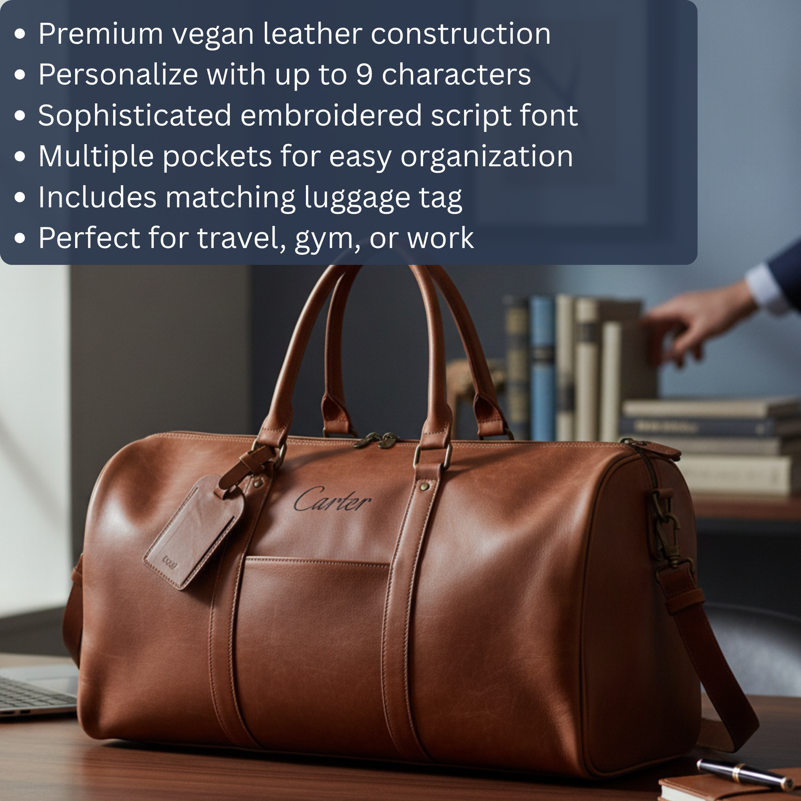Signature Wedding Party Duffle Bag