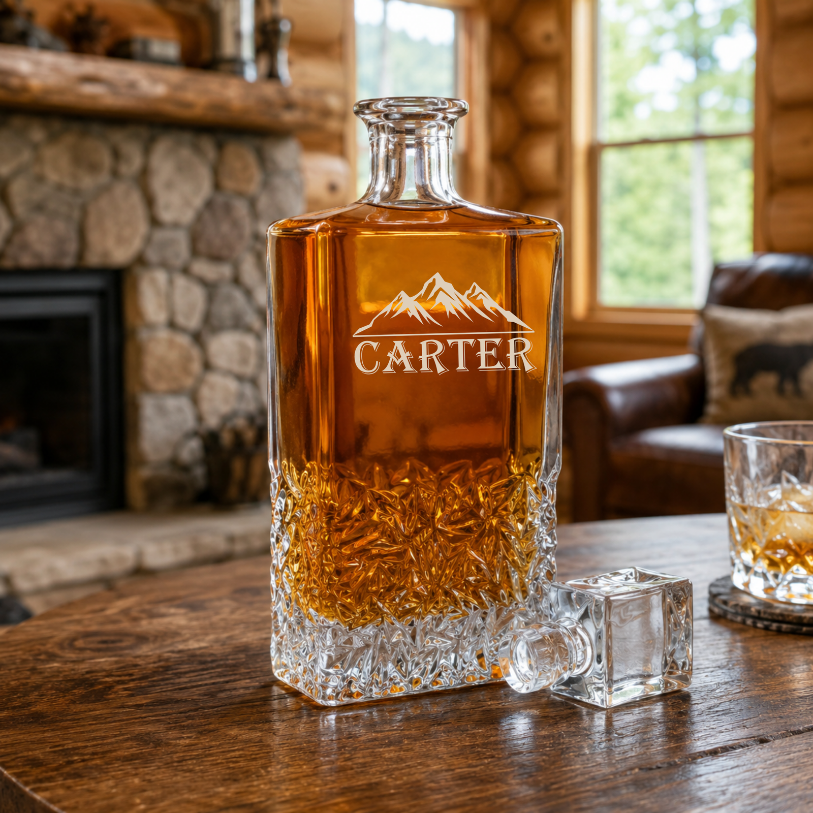 Alpine Reserve Whiskey Decanter