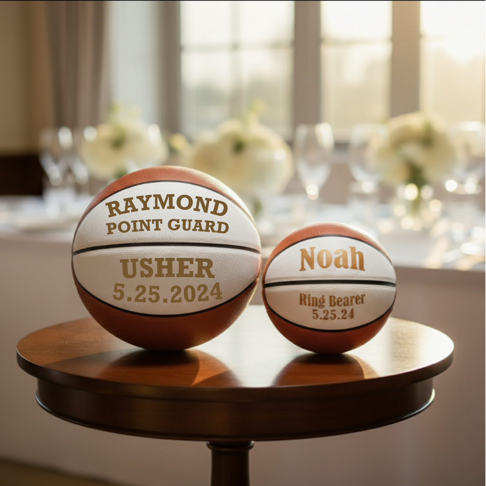 Groomsmen Proposal Basketball
