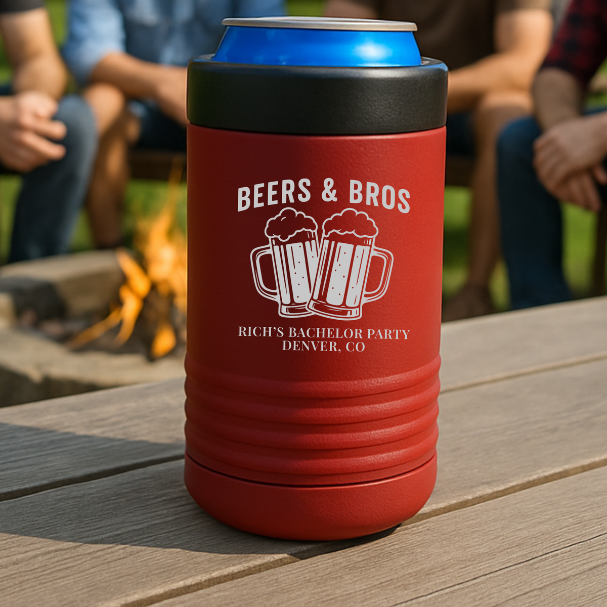 Beers &amp; Bros Bachelor Party Koozie