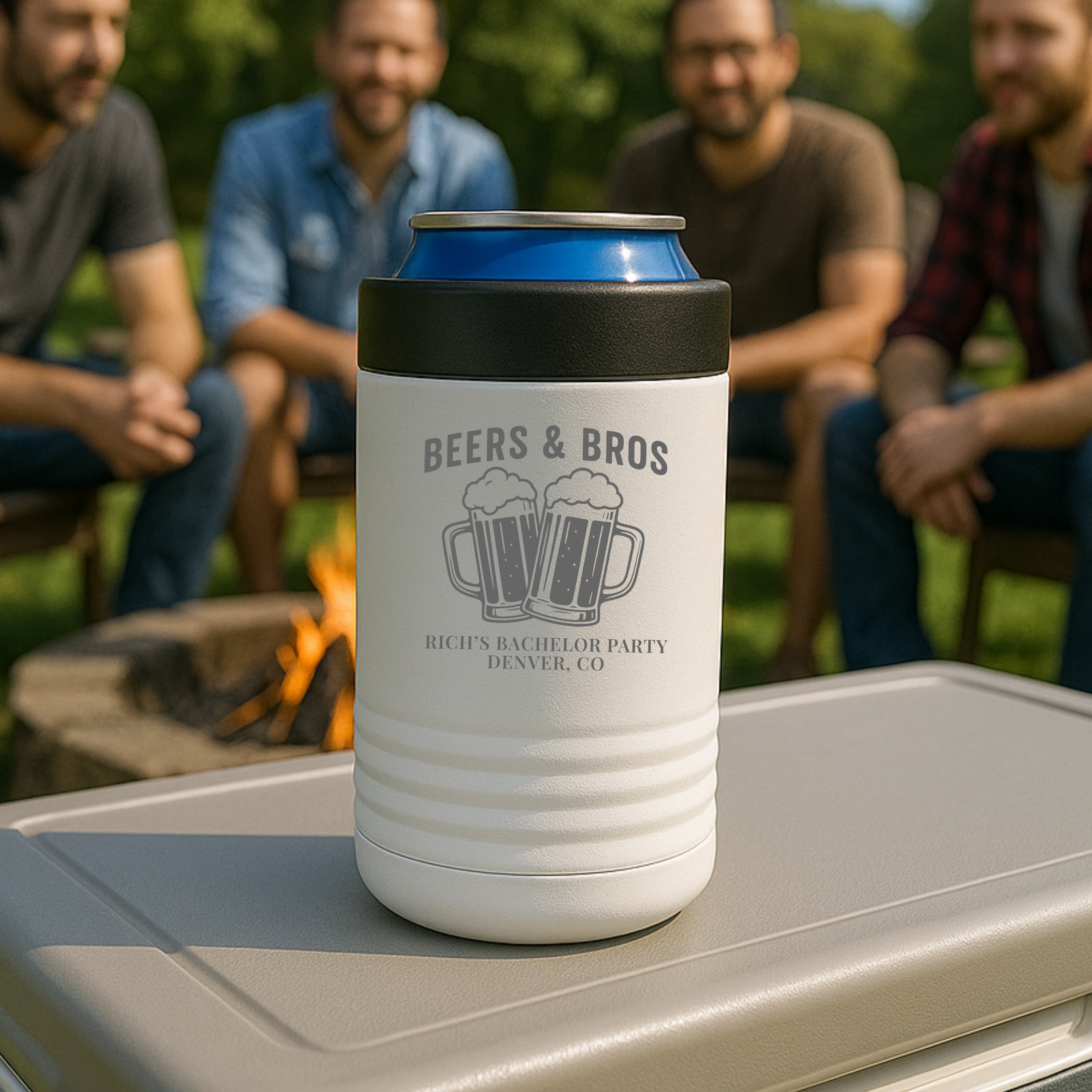 Beers & Bros Bachelor Party Can Cooler