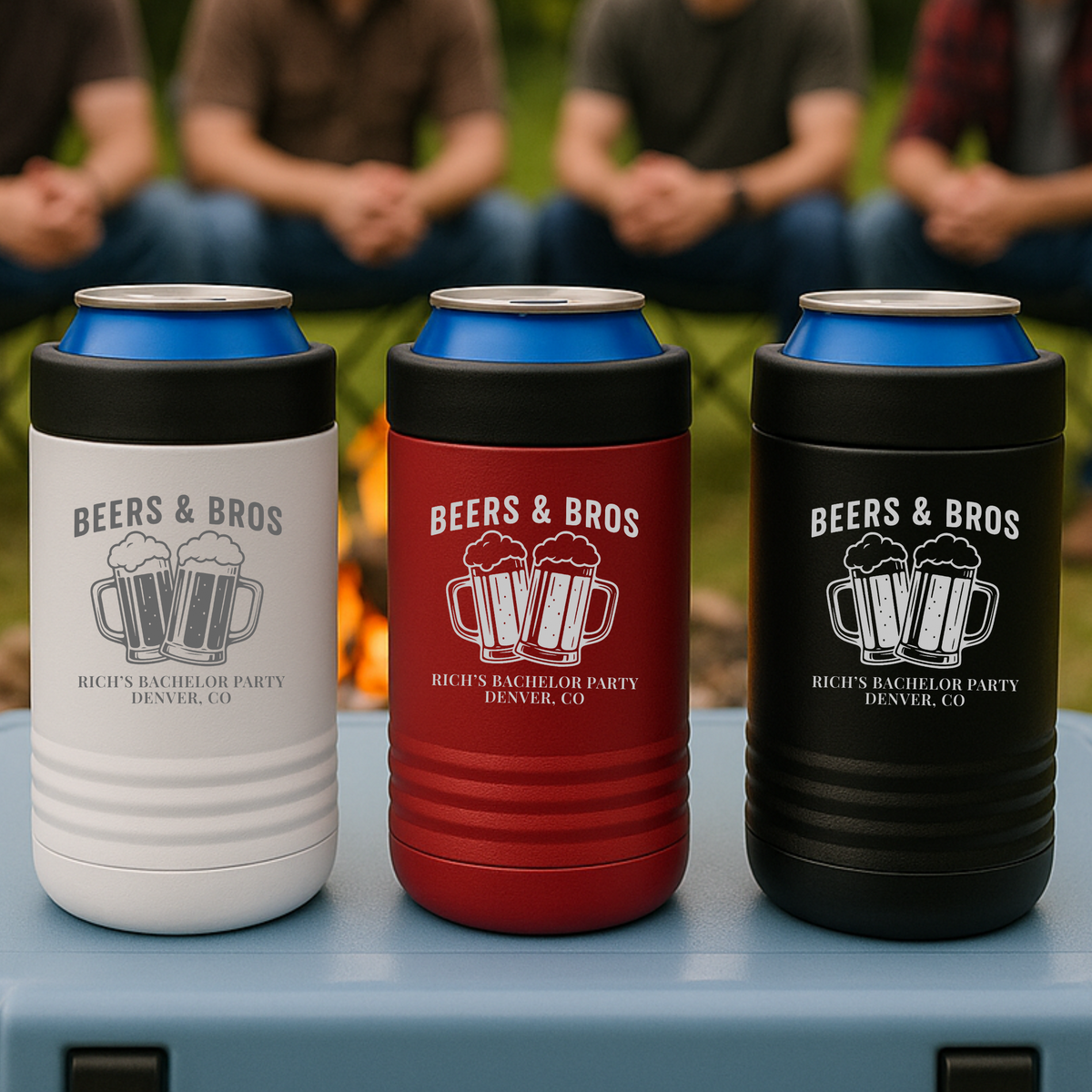 Beers &amp; Bros Bachelor Party Koozie