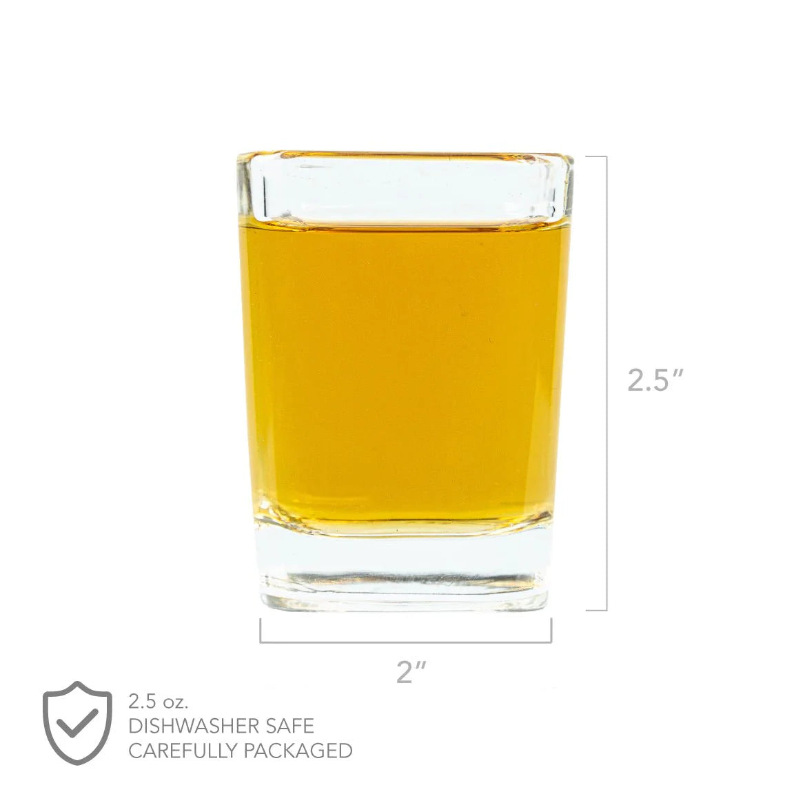 Unique Personalized Liquid Courage Shot Glass - Design: COURAGE Customized Shot Glasses Gifts for Men by Groovy Guy