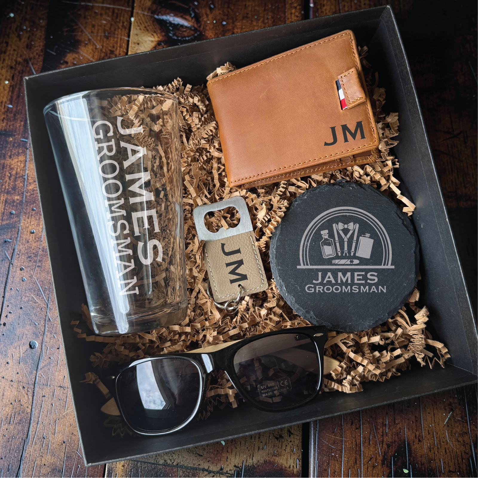 The Right-Hand Man Groomsmen Gift Box