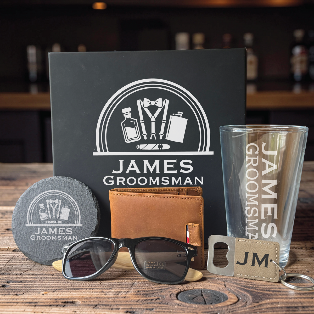 The Right-Hand Man Groomsmen Gift Box