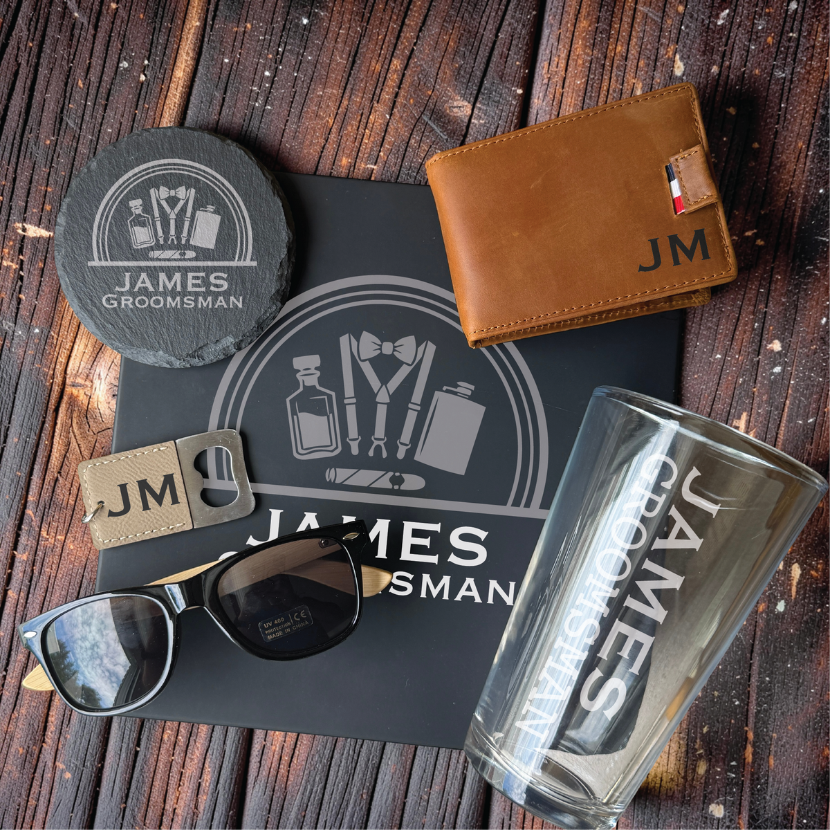 The Right-Hand Man Groomsmen Gift Box