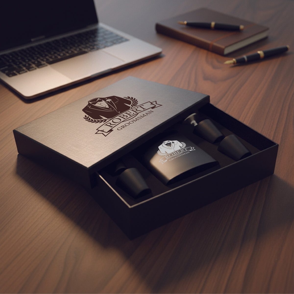 The Brotherhood Flask Gift Set